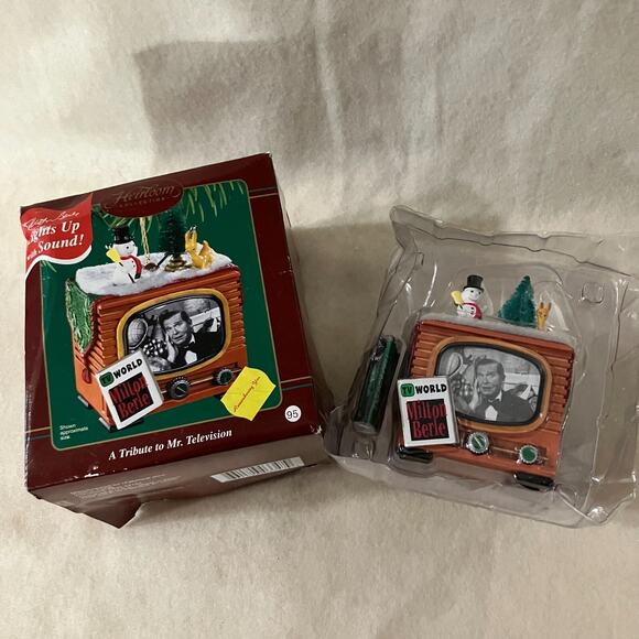 2003 Carlton Cards Ornament Milton Berle A Tribute To Mr Television In Box - Picture 1 of 9